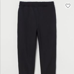Black sweatpants 100% cotton